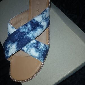 Jean sandals from Nordstrom